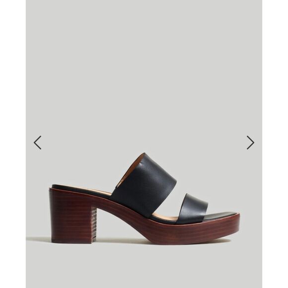 Madewell Shoes - Madewell NK038* The Kiera Mule Platform Sandal True Black Women's Size 7